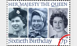 Queen's 60th Birthday: 17p