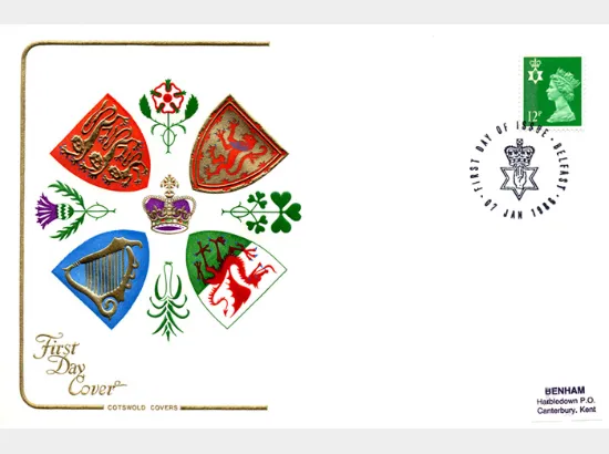 Northern Ireland 12p Bright Green