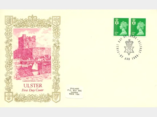 Northern Ireland 12p Bright Green