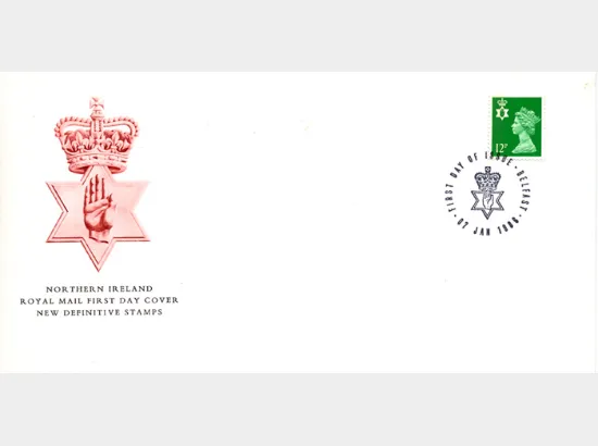 Northern Ireland 12p Bright Green