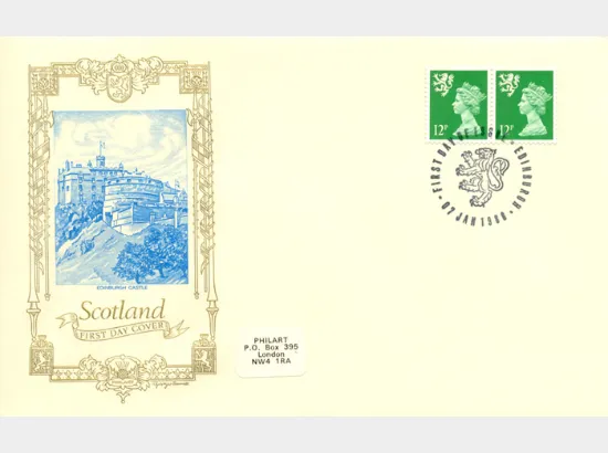Scotland 12p Bright Green
