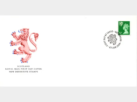 Scotland 12p Bright Green