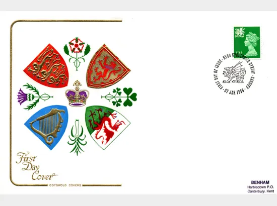 Wales 12p Bright Green