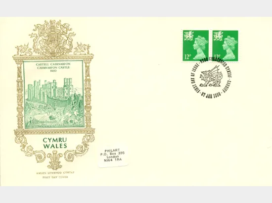 Wales 12p Bright Green