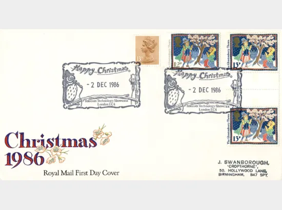 Christmas 1986: 12p