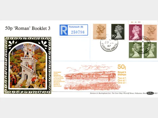 Vending: New Design: 50p Roman 3 (Portchester)