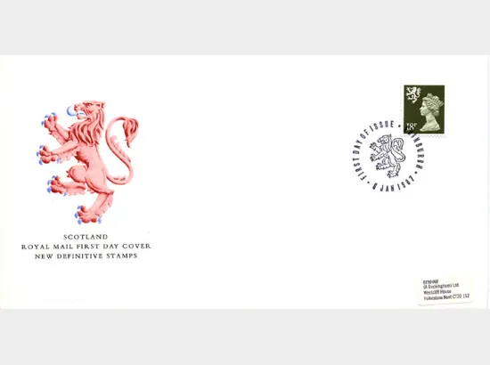 Scotland 18p Olive-green