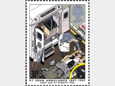 St. John Ambulance: 31p