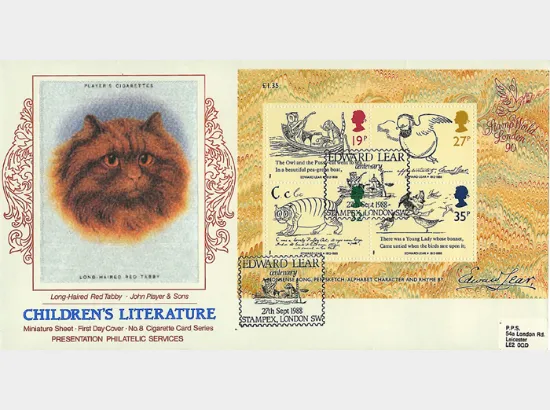 Edward Lear: Miniature Sheet