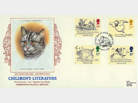 Edward Lear: Stamps