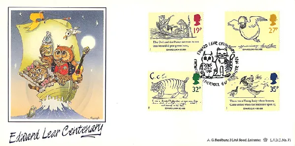 Edward Lear: Stamps Edward Lear: Stamps