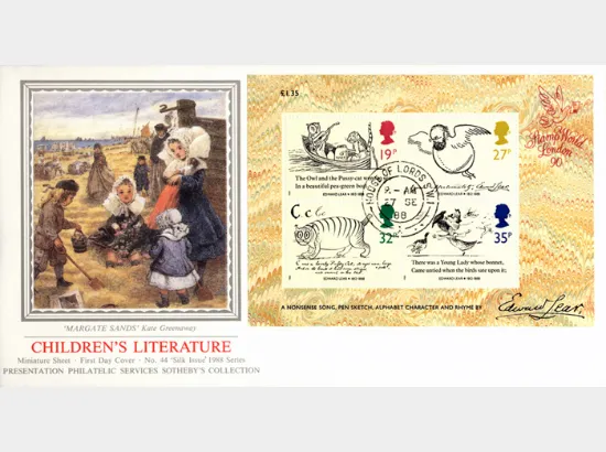 Edward Lear: Miniature Sheet