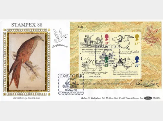 Edward Lear: Miniature Sheet