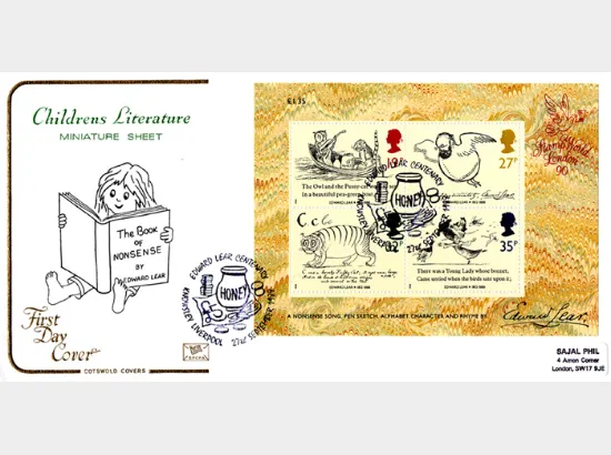 Edward Lear: Miniature Sheet