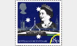 Australian Bicentenary: 18p