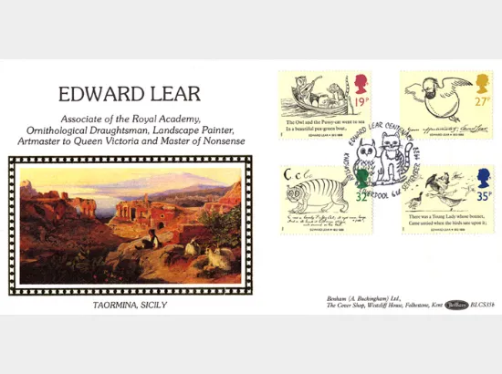 Edward Lear: Stamps