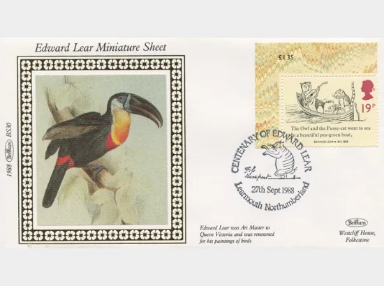 Edward Lear: Miniature Sheet