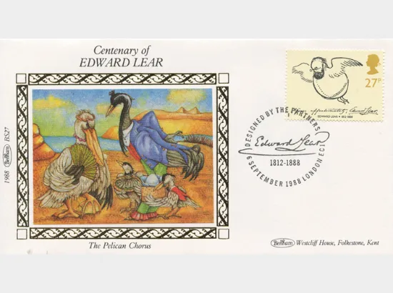 Edward Lear: Stamps