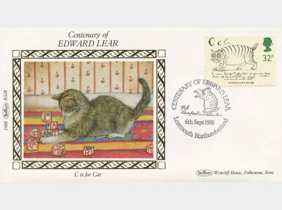 Edward Lear: Stamps