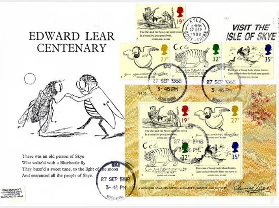 Edward Lear: Miniature Sheet