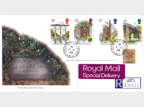 Ind. Archaeology: Stamps