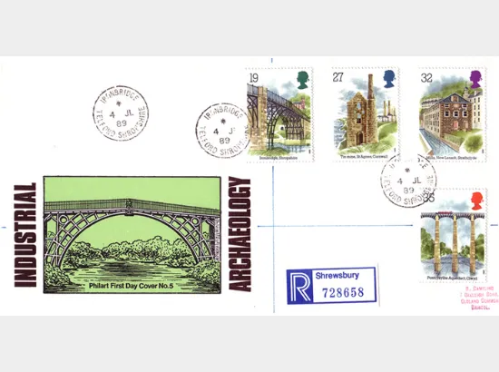 Ind. Archaeology: Stamps