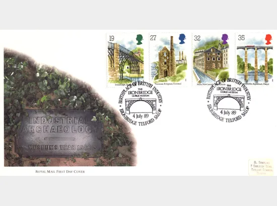 Ind. Archaeology: Stamps