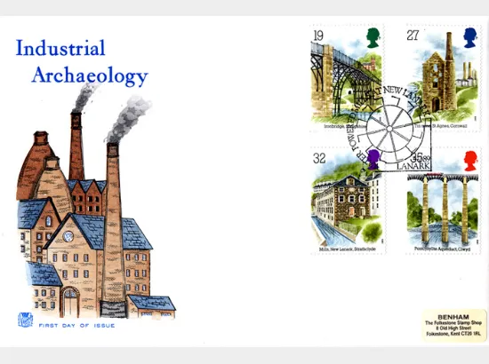 Ind. Archaeology: Stamps