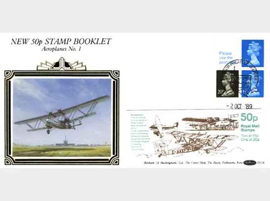 Vending: New Design: 50p Aircraft 1