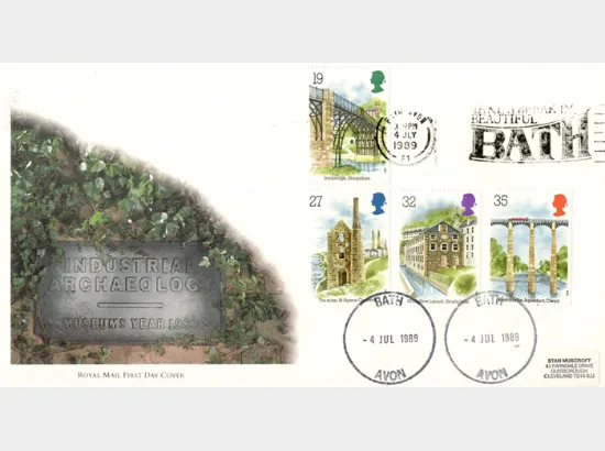 Ind. Archaeology: Stamps