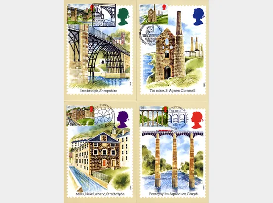 Ind. Archaeology: Stamps