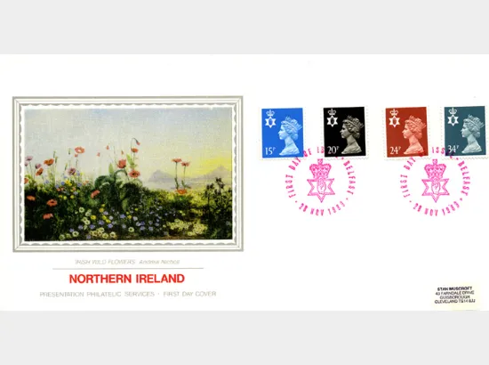 Northern Ireland 15p, 20p, 24p, 34p