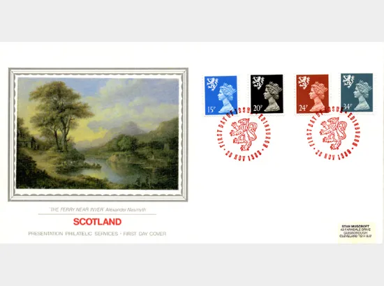 Scotland 15p, 20p, 24p, 34p