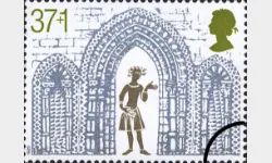 Christmas 1989: 37p + 1p