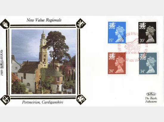 Wales 15p, 20p, 24p, 34p