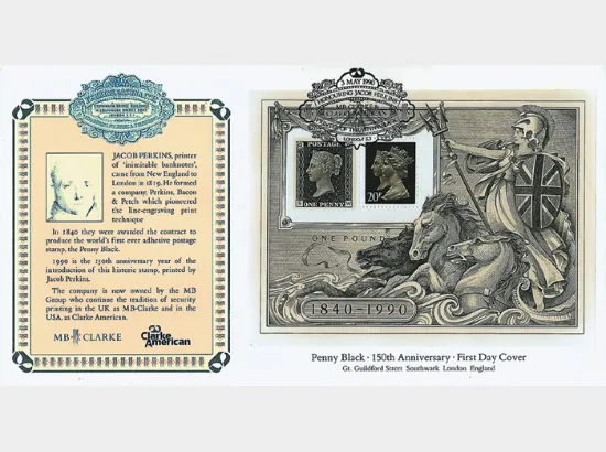 Penny Black: Miniature Sheet