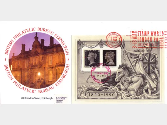 Penny Black: Miniature Sheet