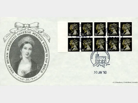 Window: Penny Black Anniversary: £2