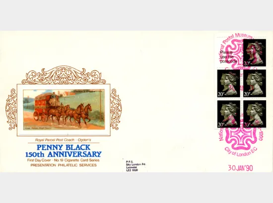 Vending: Penny Black Anniversary: £1 Mills 1 (Wicken Fen)