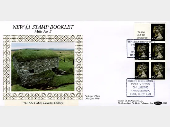 Vending: Penny Black Anniversary: £1 Mills 2 (Click Mill)