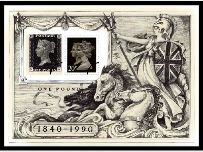 Penny Black: Miniature Sheet