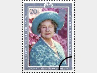 Queen Mother 90th Birthday: 20p