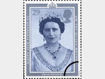 Queen Mother 90th Birthday: 29p