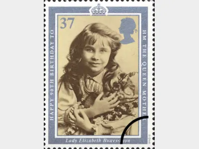 Queen Mother 90th Birthday: 37p