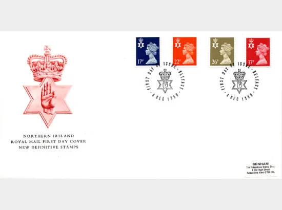Northern Ireland 17p, 22p, 26p, 37p