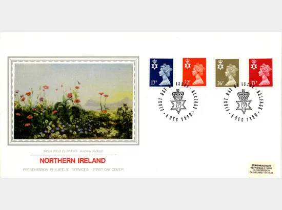 Northern Ireland 17p, 22p, 26p, 37p