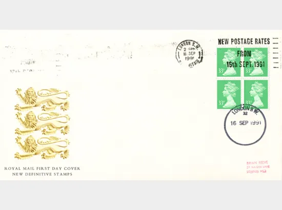 Window: Airmail: £1.32