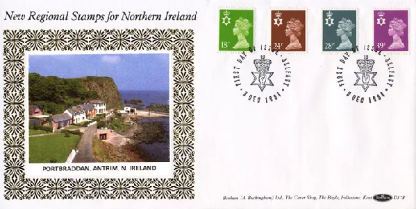 Northern Ireland 18p, 24p, 28p, 39p Northern Ireland 18p, 24p, 28p, 39p