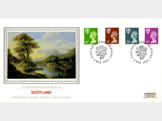 Scotland 18p, 24p, 28p, 39p
