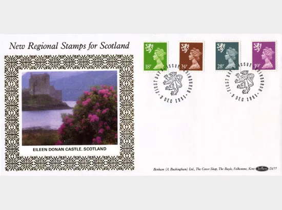 Scotland 18p, 24p, 28p, 39p
